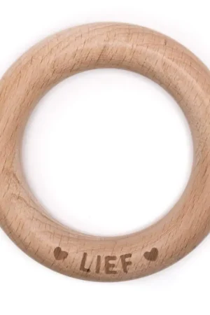 Houten bijtring - Lief Snelle Levering