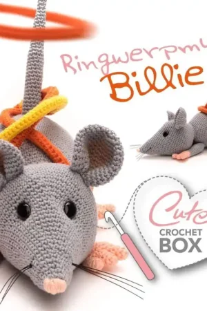 Voordeelprijs Cute Crochet Box nr. 3 - Ringwerpmuis Billie