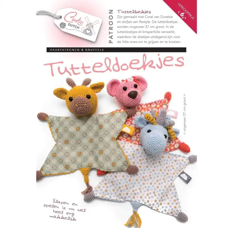 Korting CuteDutch - Patroonboekje Tutteldoekjes