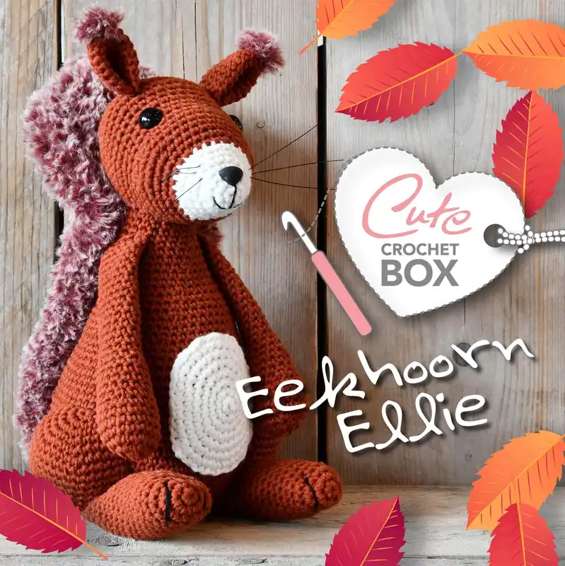 Alleen Vandaag Cute Crochet Box nr. 4 - Eekhoorn Ellie