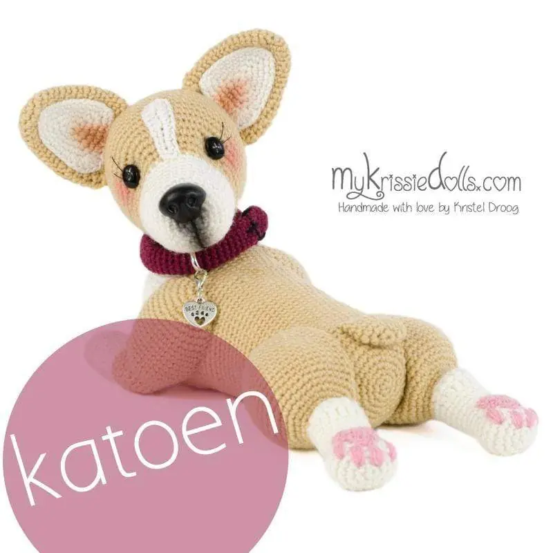 Garenpakket Welsh Corgi Amy - Katoen Fabrieksprijs