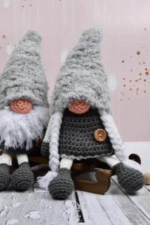 Haakpakket: Tomte Tinus en Teunie Actieprijs