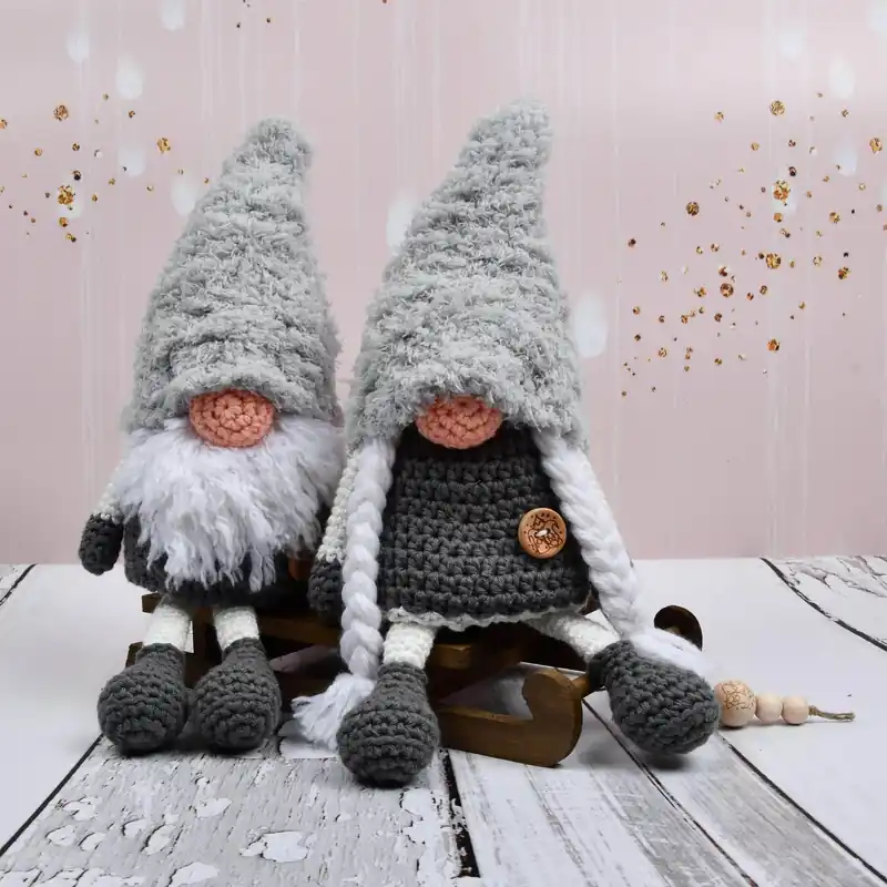 Haakpakket: Tomte Tinus en Teunie Actieprijs