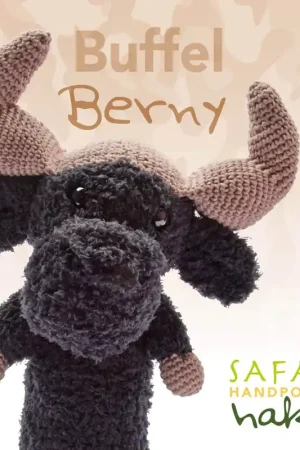 Voordeelprijs Garenpakket: Safari handpop buffel Berny