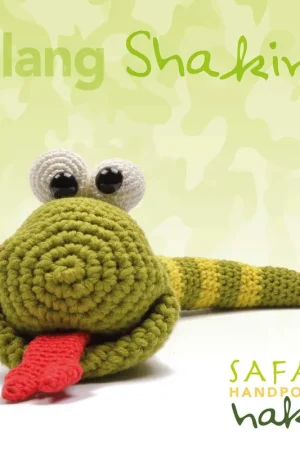 Merkproduct Garenpakket: Safari handpop slang Shakina
