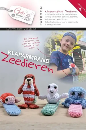 Bestel Nu CuteDutch - Patroonboekje Klaparmband Zeedieren