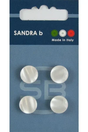 Alleen Vandaag Sandra B knopen C006 maat 20 - 13 mm Hoogglans z/gaatjes