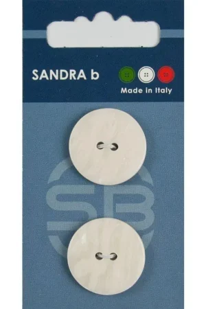 Superprijs Sandra B knopen C012 maat 36 - 23 mm Hoogglans