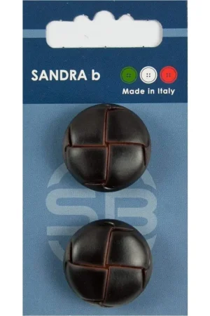 Sandra B knopen C096 maat 40 - 25 mm Bol Bruin Aanbieding