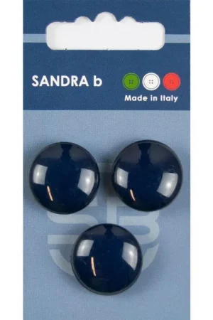 Beste Prijs Sandra B knopen C106 maat 32 - 20 mm Bol Donkerblauw