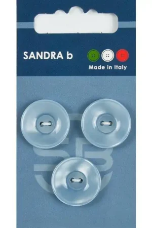 Koop Online Sandra B knopen C125 maat 32 - 20 mm Hoogglans Lichtblauw
