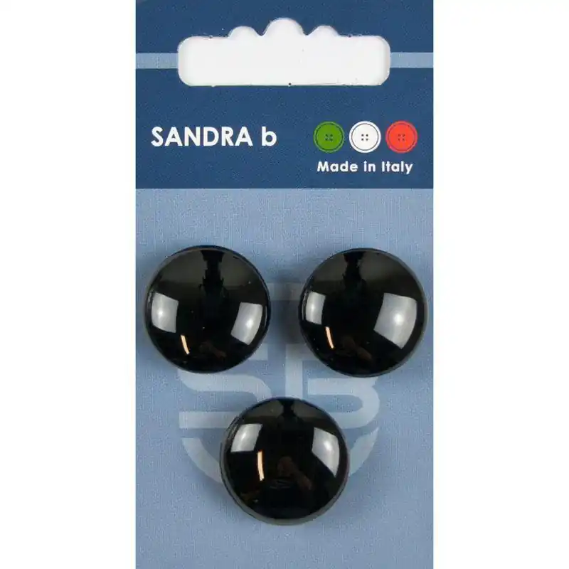 Gecertificeerd Sandra B knopen C157 maat 32 - 20 mm Bol Zwart