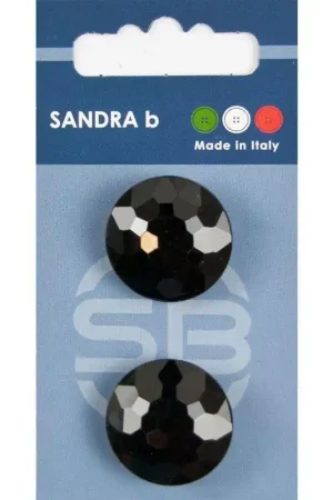 Sandra B knopen C163 maat 36 - 23 mm Bol Zwart Goedkoop