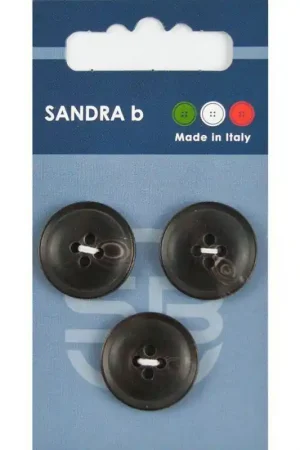 Aanbieding Sandra B knopen C184 maat 32 - 20 mm Bruin