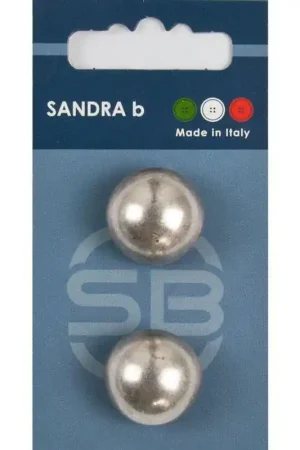 Sandra B knopen C210 maat 32 - 20 mm Bol Zilver Hoge Kwaliteit