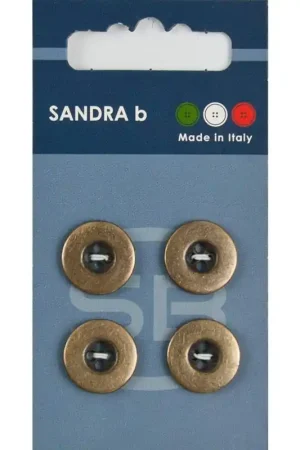 Nu Kopen Sandra B knopen C212 maat 24 - 15 mm Brons