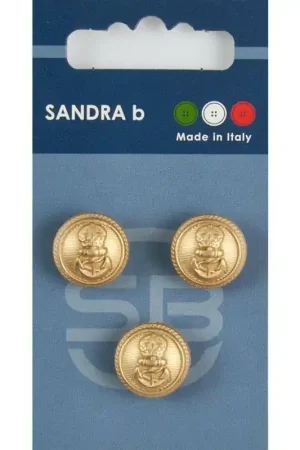 Gereduceerde Prijs Sandra B knopen C221 maat 24 - 15 mm Bol Goud