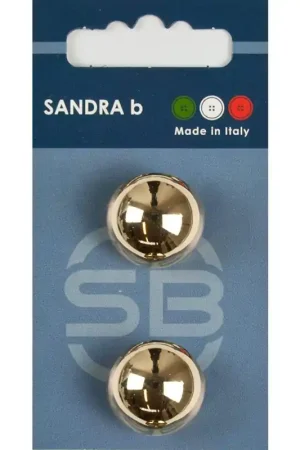 Sandra B knopen C226 maat 32 - 20 mm Bol Goud Hete Deal