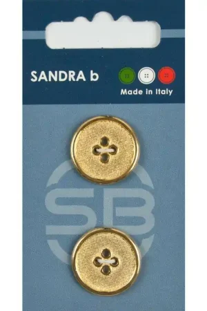 Express Levering Sandra B knopen C230 maat 32 - 20 mm Goud