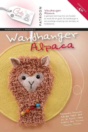 Voordeelprijs CuteDutch - Patroonboekje Wandhanger Alpaca