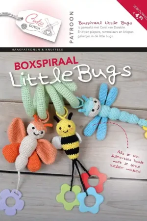 CuteDutch - Patroonboekje Boxspiraal Little Bugs Laatste Kans