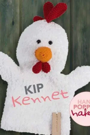 Koop Vandaag Haakpatroon handpop kip Kennet (download)