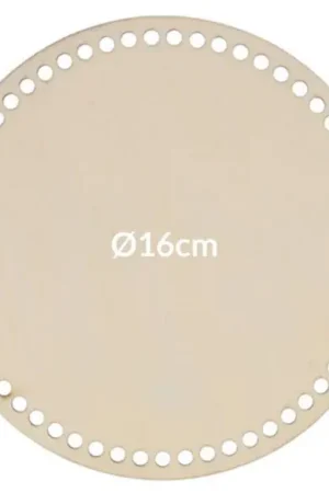 Houten Tasbodem Rond Must-Have