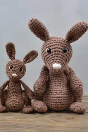 Gereduceerde Prijs Haakpakket: Konijn Katie XL