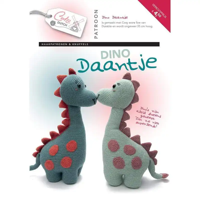 CuteDutch - Patroonboekje Dino Daantje Beste Prijs