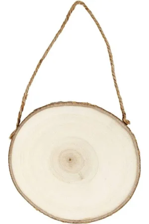 Direct Beschikbaar Deurschild Boomstammetje Rond