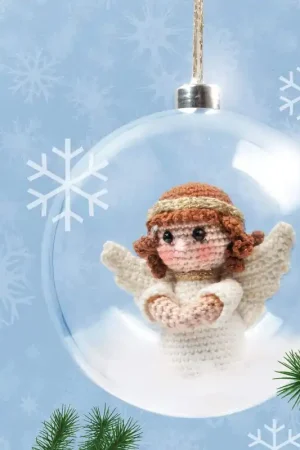 Lage Prijs Haakpakket: Kerstbal Engeltje