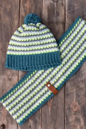 Koop Vandaag Haakpakket: Muts en colsjaal Gijs