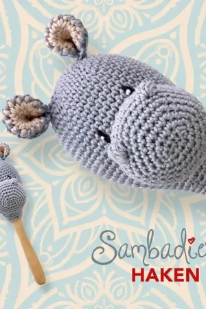 Beperkte Voorraad Garenpakket: Sambadier Nijlpaard