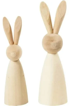 Direct Verzonden Houten Konijnen