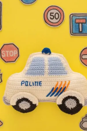 Aanbieding Garenpakket: Politieauto