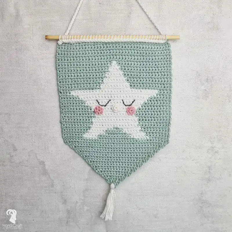 Koop Vandaag Haakpakket: HardiCraft Muurhanger Ster