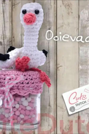 Haakpatroon: Geboortebedankje Ooievaar (download) Populair