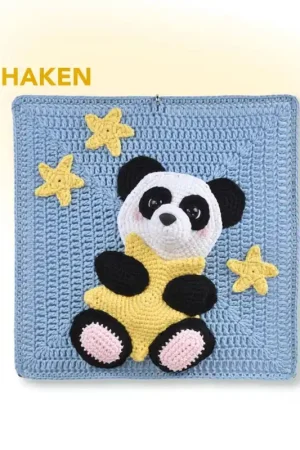 Garenpakket: Wandhanger Panda Merkproduct