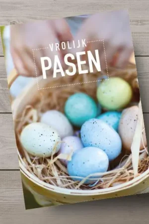 Ansichtkaart: Vrolijk Pasen Hoge Kwaliteit
