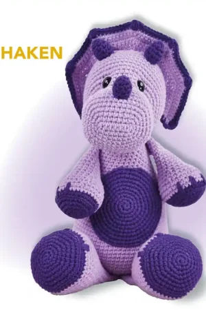 Garenpakket: Piepknuffel Triceratops Beste Prijs