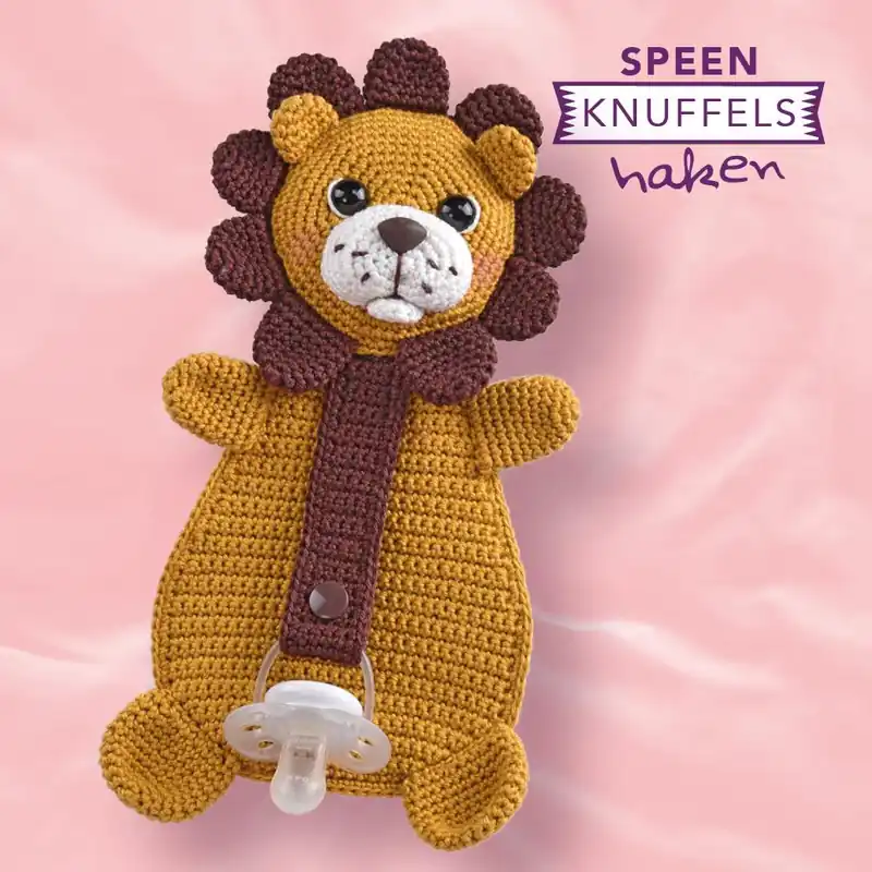 Beperkte Voorraad Garenpakket: Speenknuffel Leeuw
