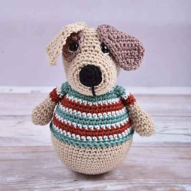 Haakpatroon Tuimelhondje (download) Hoge Kwaliteit