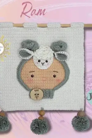 Garenpakket: Wandhanger Ram Op = Op