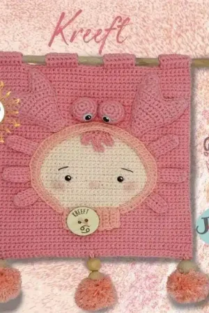 Gratis Verzending Garenpakket: Wandhanger Kreeft