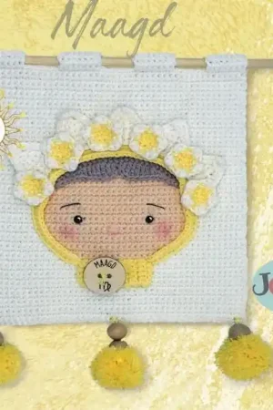Hoge Kwaliteit Garenpakket: Wandhanger Maagd