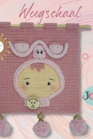 Uitverkoop Garenpakket: Wandhanger Weegschaal