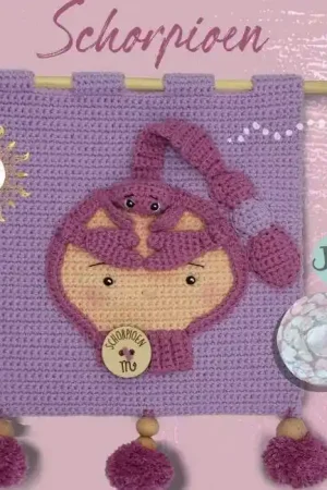 Garenpakket: Wandhanger Schorpioen Veilige Betaling