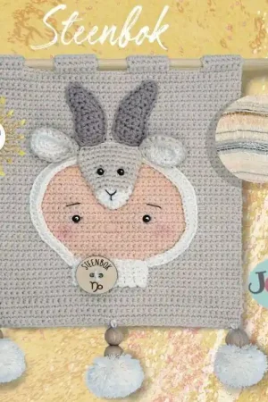 Shop Nu Garenpakket: Wandhanger Steenbok