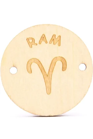 Hoge Kwaliteit Sterrenbeeld bedel 40 mm - Ram