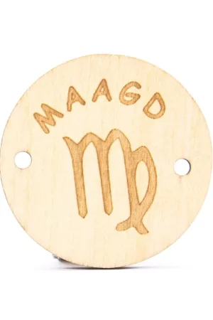 Sterrenbeeld bedel 40 mm - Maagd Dagaanbieding